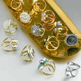 Flower Scarf Pin for Women